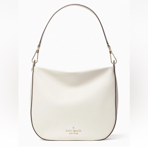 kate spade Bags New Kate Spade Lexy Shoulder Bag Pebble Leather Parchment Poshmark